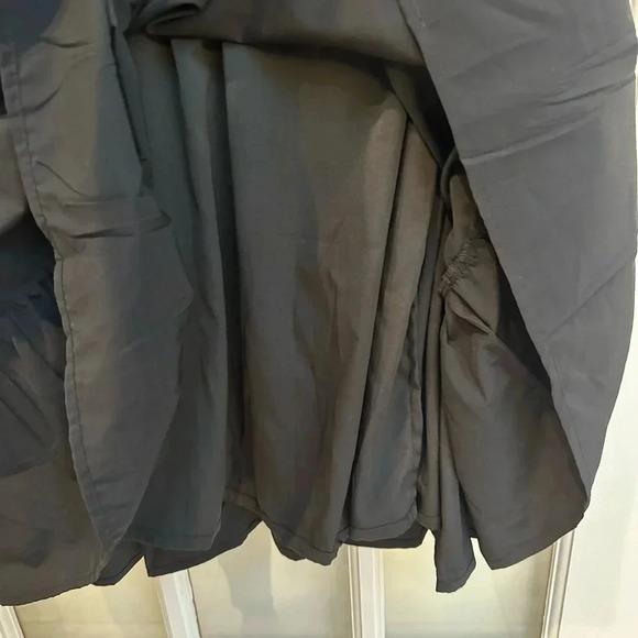 J. Peterman Black Beaded Shift Evening Formal Midi Dress Ruffle Plus Size 20 NWT - Picture 9 of 14